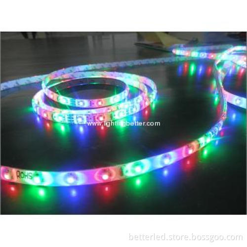 hight qualiyt SMD 5050 30leds/m magic flexible rgb strip DC 12V